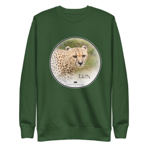 Cheetah Erin Premium Sweatshirt