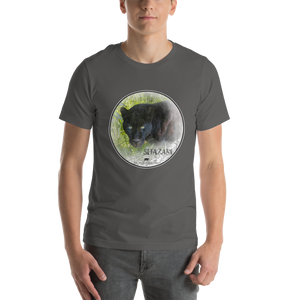 Black Leopard Shazam Short Sleeve T-Shirt