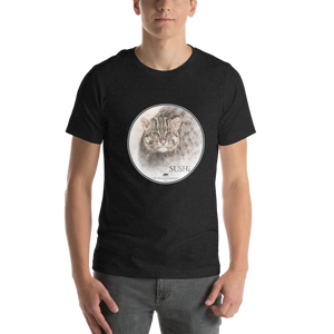 Fishing Cat Sushi Short Sleeve T-Shirt