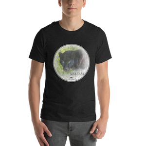 Black Leopard Shazam Short Sleeve T-Shirt