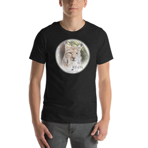 Eurasian Lynx Kimba Short-Sleeve Unisex T-Shirt