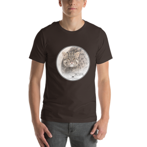 Fishing Cat Sushi Short Sleeve T-Shirt