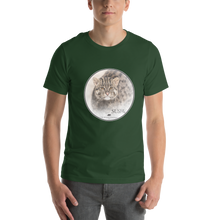 Fishing Cat Sushi Short Sleeve T-Shirt