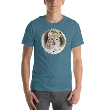 Eurasian Lynx Kimba Short-Sleeve Unisex T-Shirt