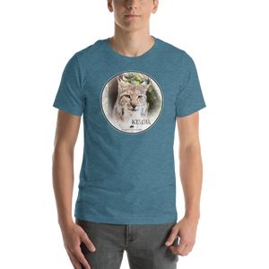 Eurasian Lynx Kimba Short-Sleeve Unisex T-Shirt