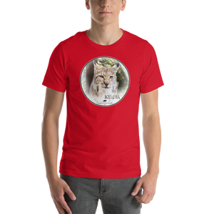 Eurasian Lynx Kimba Short-Sleeve Unisex T-Shirt