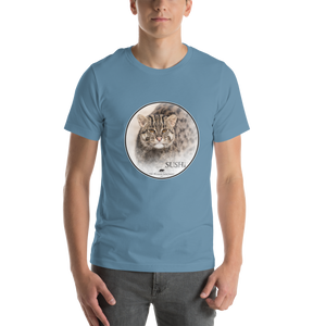 Fishing Cat Sushi Short Sleeve T-Shirt