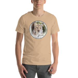 Eurasian Lynx Kimba Short-Sleeve Unisex T-Shirt