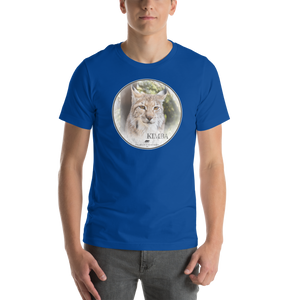 Eurasian Lynx Kimba Short-Sleeve Unisex T-Shirt