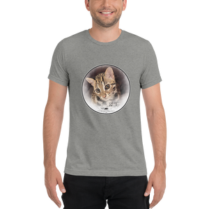 Asian Leopard Cat Rue Short Sleeve T-Shirt