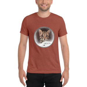 Asian Leopard Cat Aiden Short Sleeve T-Shirt