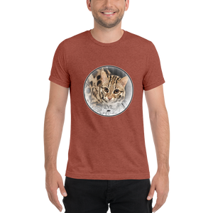 Asian Leopard Cat Eve Short Sleeve T-Shirt