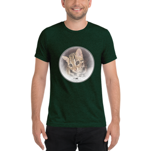 Asian Leopard Cat Rue Short Sleeve T-Shirt