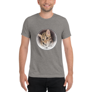 Asian Leopard Cat Rue Short Sleeve T-Shirt