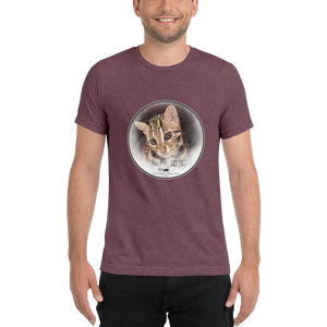 Asian Leopard Cat Rue Short Sleeve T-Shirt