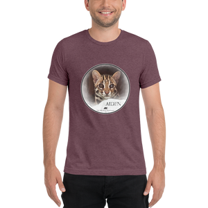 Asian Leopard Cat Aiden Short Sleeve T-Shirt