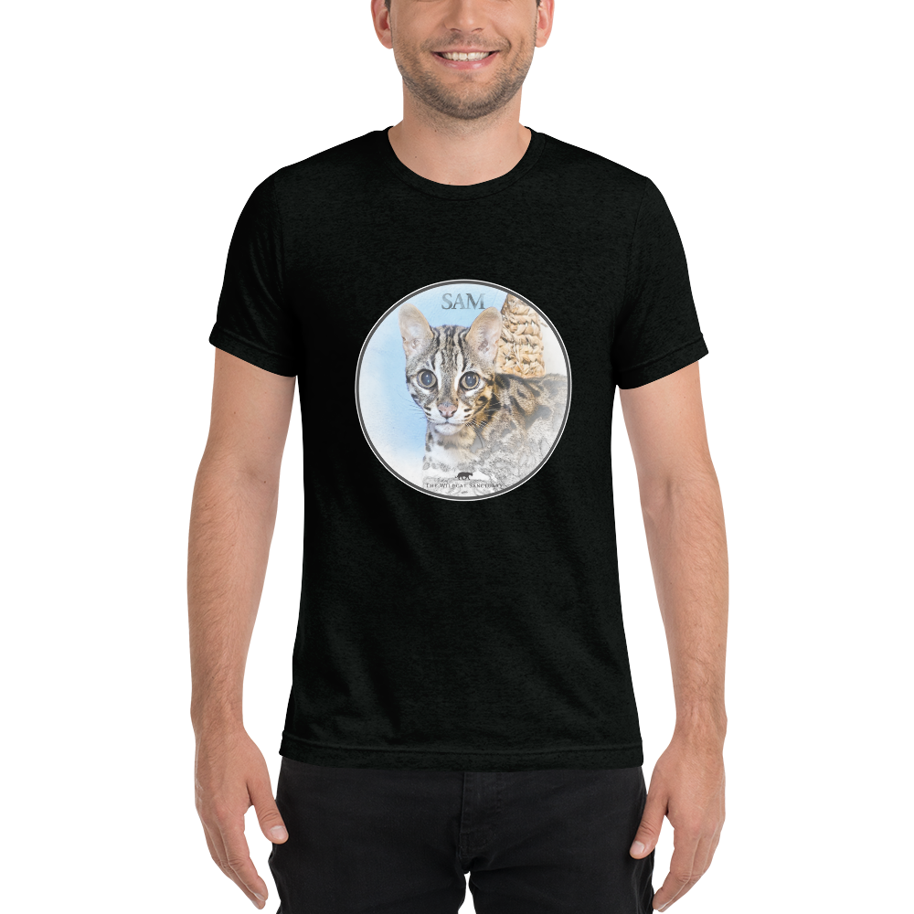 Asian Leopard Cat Sam Short Sleeve T-Shirt