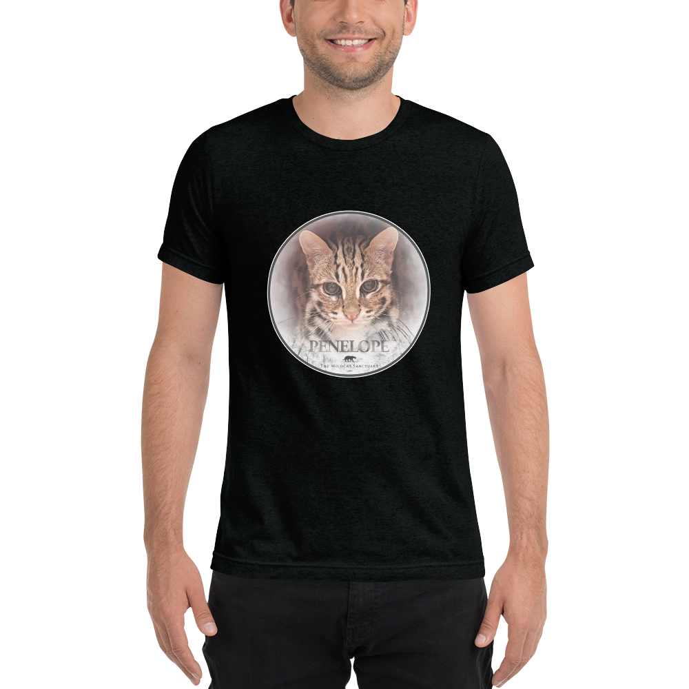 Asian Leopard Cat Penelope Short Sleeve T-Shirt