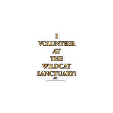 TWS Volunteer Bubble-Free Stickers