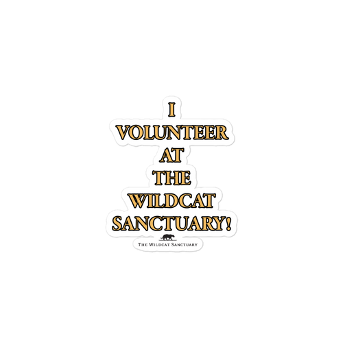 TWS Volunteer Bubble-Free Stickers