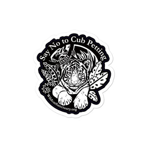 Tiger Dash Bubble-Free Stickers