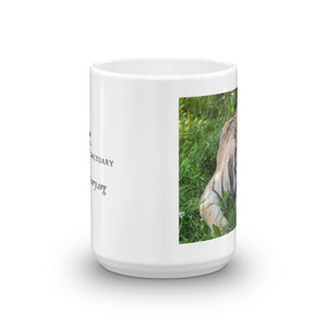 Tigress Daisy Glossy White Mug