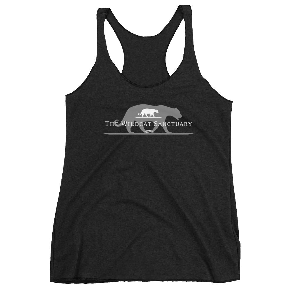 Wildcat Sanctuary Logo Women's Racerback Tank Top