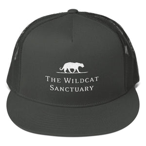 The Wildcat Sanctuary Logo Trucker Hat