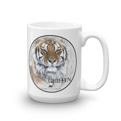 Tiger Griffen Glossy White Mug