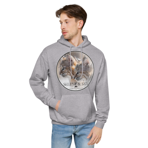 Bobcat Sisters Sky & Selene Unisex Fleece Hoodie