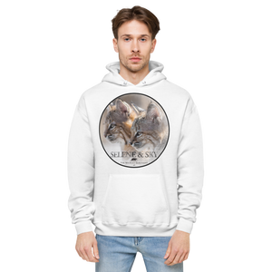 Bobcat Sisters Sky & Selene Unisex Fleece Hoodie