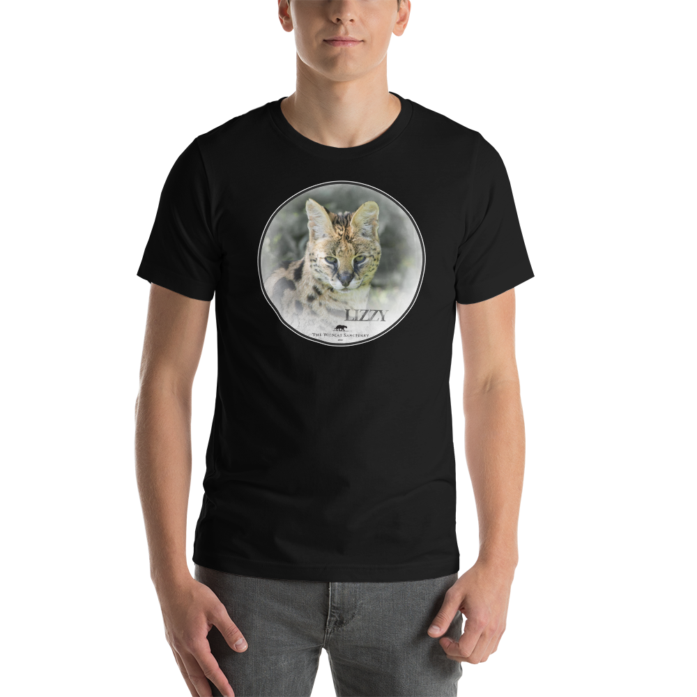 Serval Lizzy Short-Sleeve Unisex T-Shirt