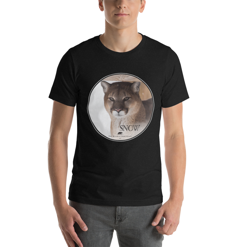 Cougar Snow Short-Sleeve Unisex T-Shirt