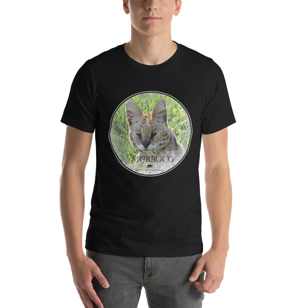 Serval Morrocco Short-Sleeve Unisex T-Shirt