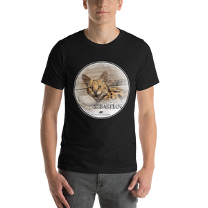 Serval Sebastian Short-Sleeve Unisex T-Shirt