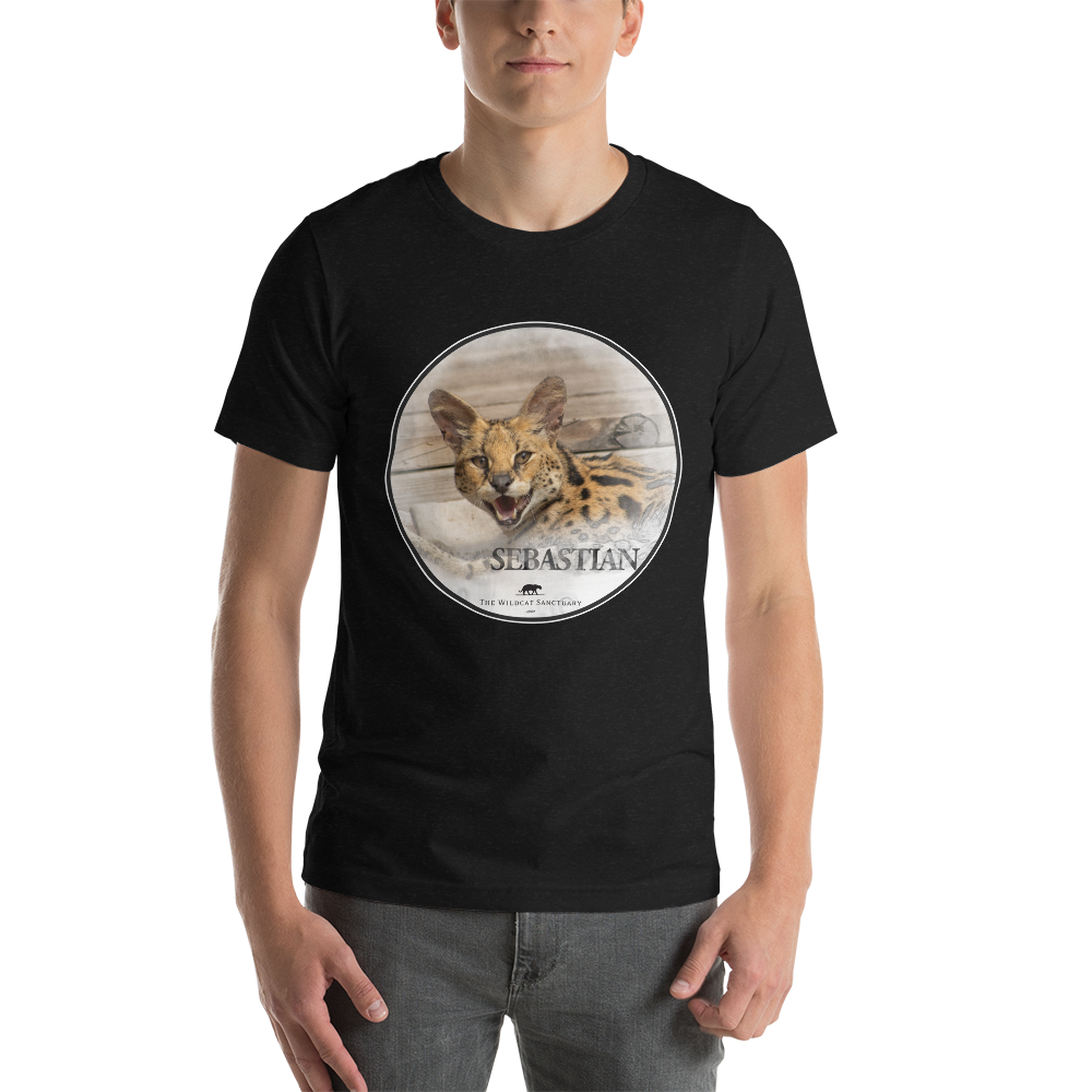 Serval Sebastian Short-Sleeve Unisex T-Shirt