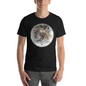 Eurasian Lynx Aria Short-Sleeve Unisex T-Shirt