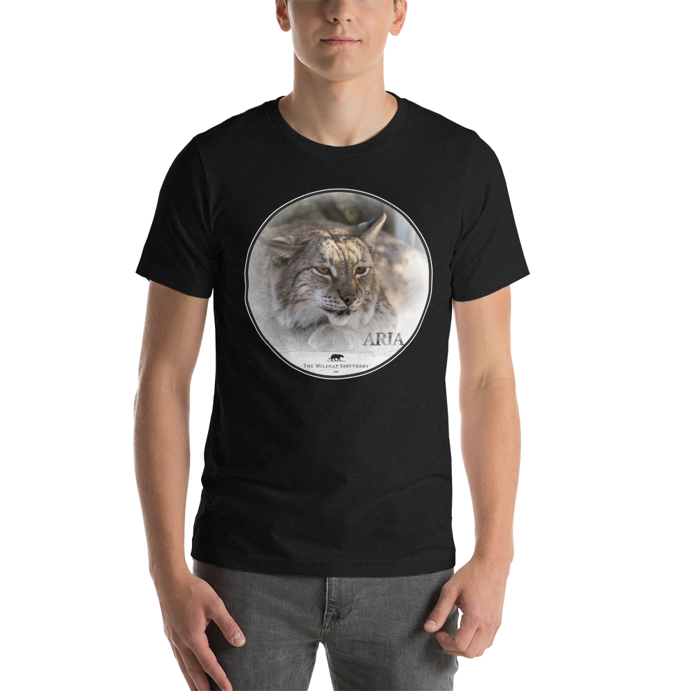 Eurasian Lynx Aria Short-Sleeve Unisex T-Shirt