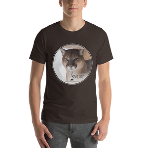 Cougar Snow Short-Sleeve Unisex T-Shirt