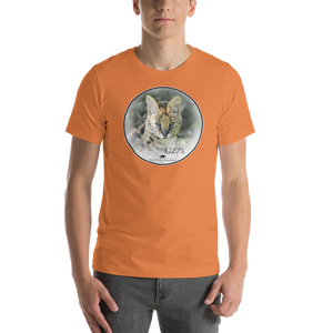 Serval Lizzy Short-Sleeve Unisex T-Shirt