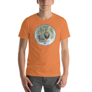 Serval Scarlet Short-Sleeve Unisex T-Shirt