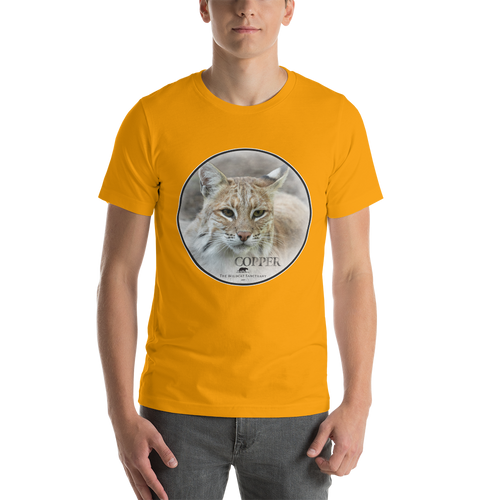 Bobcat Copper Short-Sleeve Unisex T-Shirt