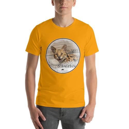 Serval Sebastian Short-Sleeve Unisex T-Shirt