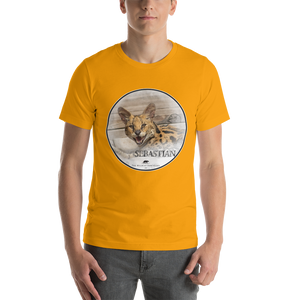 Serval Sebastian Short-Sleeve Unisex T-Shirt