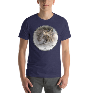 Eurasian Lynx Aria Short-Sleeve Unisex T-Shirt