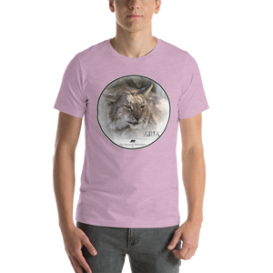 Eurasian Lynx Aria Short-Sleeve Unisex T-Shirt