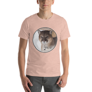 Cougar Snow Short-Sleeve Unisex T-Shirt