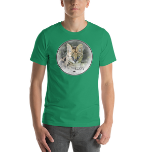 Serval Lizzy Short-Sleeve Unisex T-Shirt