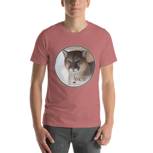 Cougar Snow Short-Sleeve Unisex T-Shirt