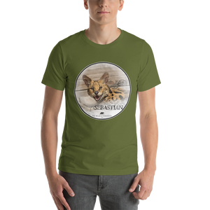 Serval Sebastian Short-Sleeve Unisex T-Shirt